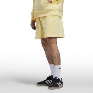 Adidas x Pharrell Humanrace Unisex Shorts L Butter Yellow Premium HS4827 Cotton
